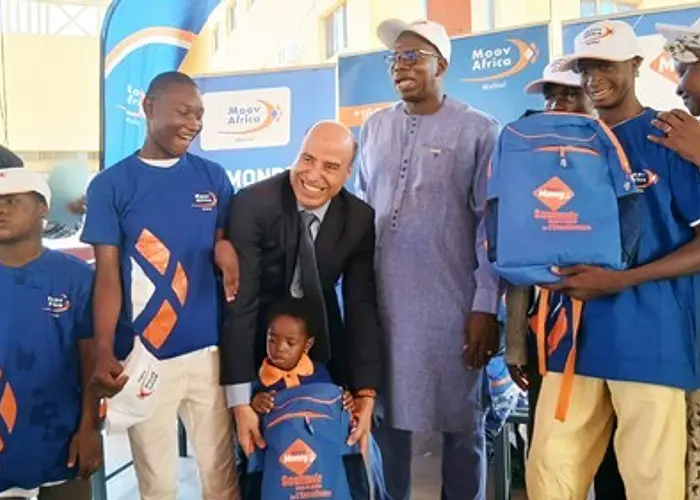 Centre d’accueil et de placement familial de Niamana : Moov Africa Malitel donne du sourire aux pensionnaires