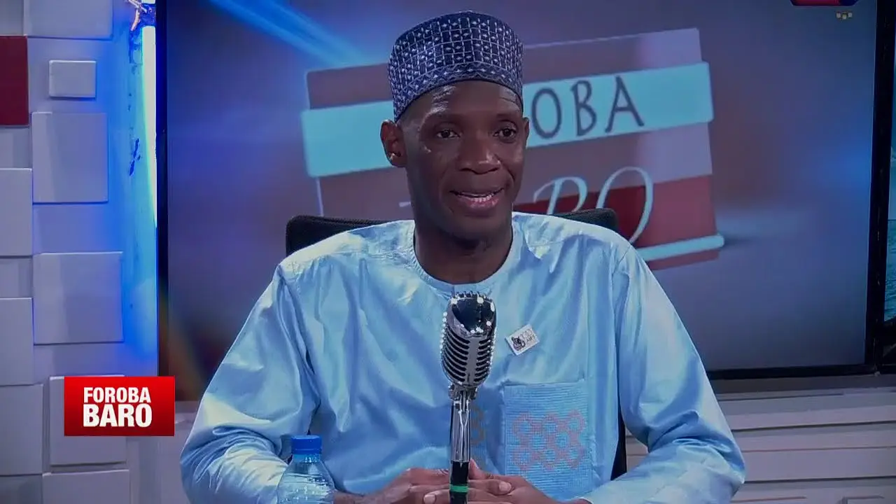 FOROBA BARO AVEC LE PRESIDENT DE L’AJSM