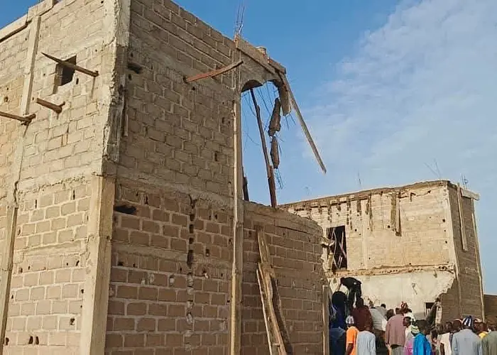 DIOÏLA : l’effondrement d’une maison en chantier fait 10 morts et des blessés