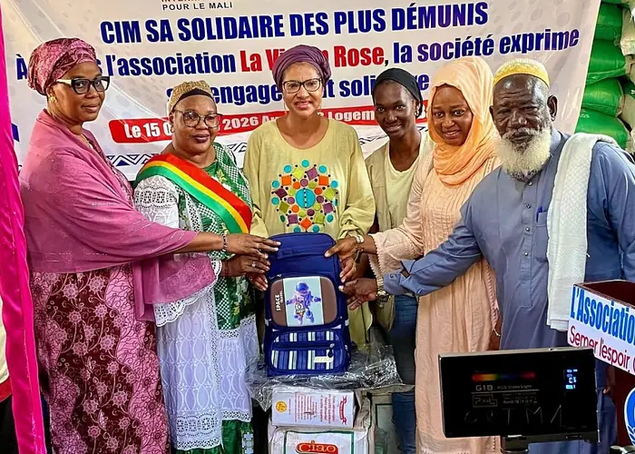Solidarité : CIM SA fait don d’une valeur de 28 millions à l’association « La Vie en Rose »