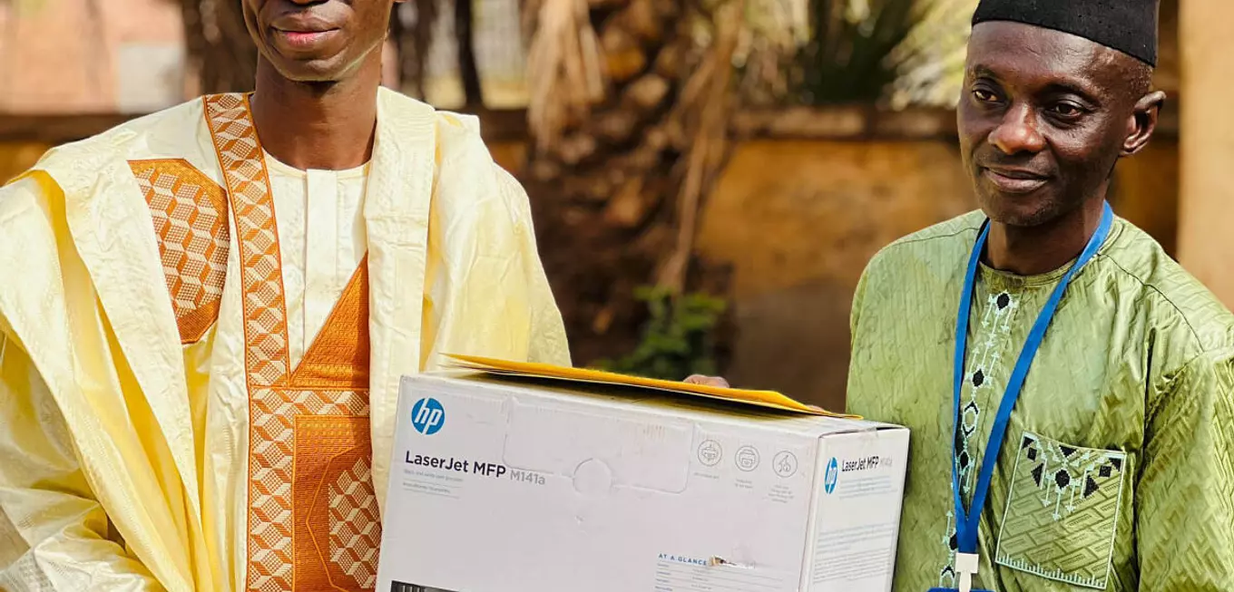 Œuvres caritatives : Markatié Daou offre des matériels bureautiques au CAP de Sogoniko