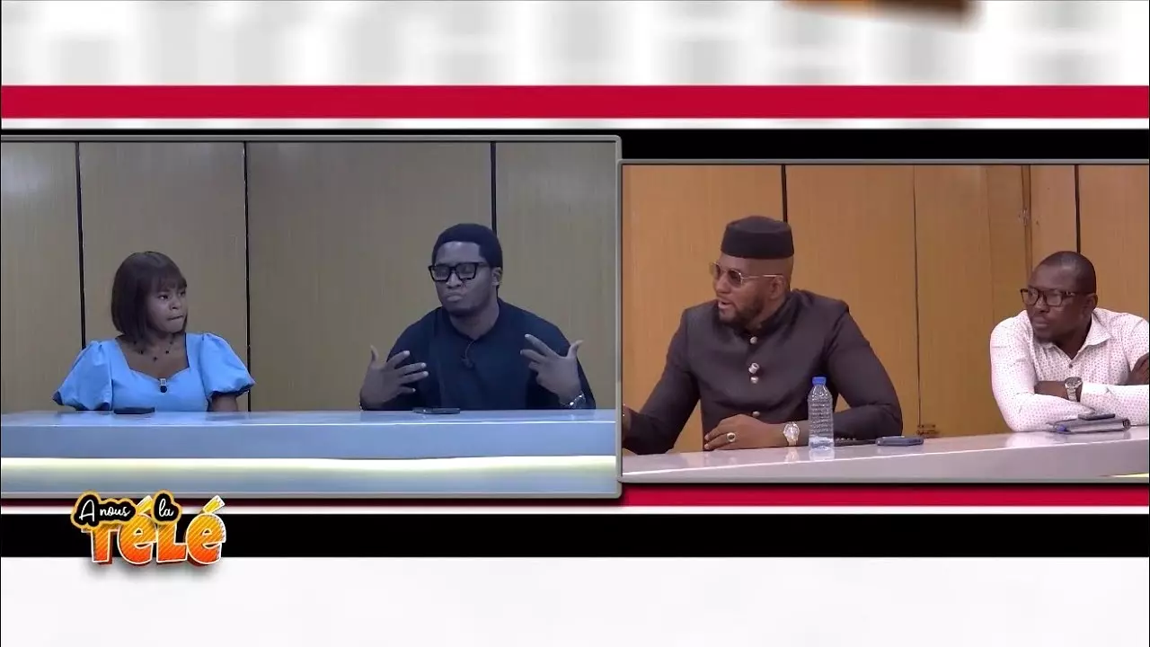 À NOUS LA TÉLÉ REÇOIT RAS KEBE ET IDRISS MARTINEZ(PARTIE 02)