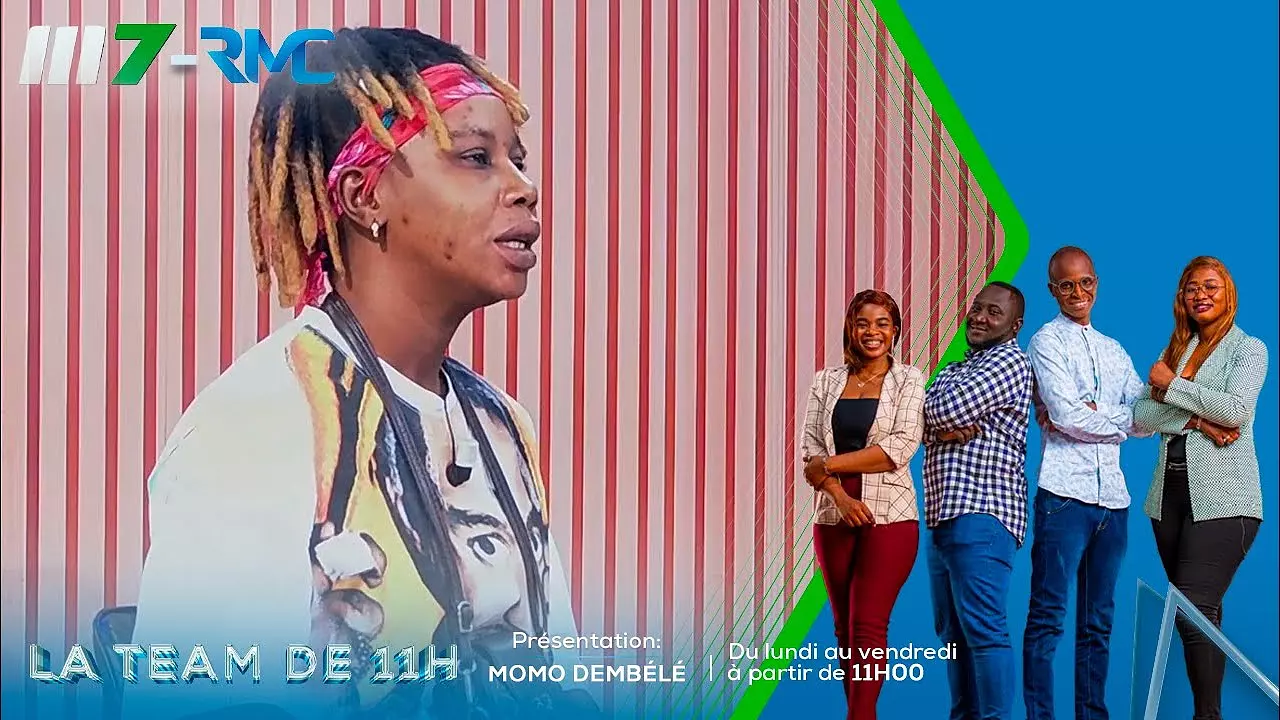 LA TEAM DE 11H AVEC LA RAPPEUSE OULEY