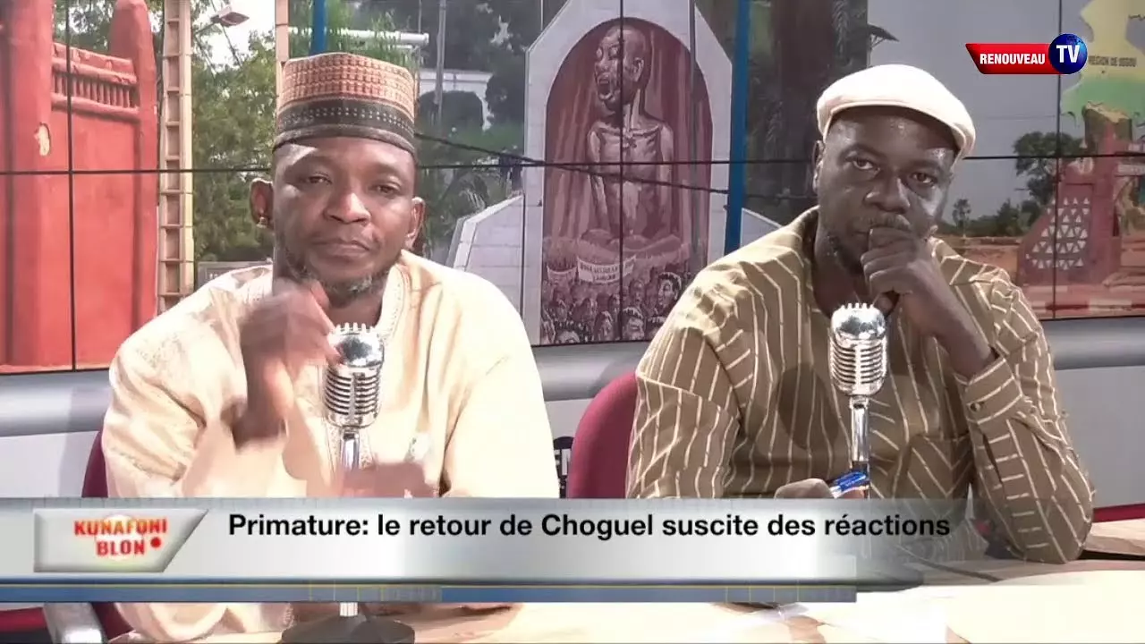 Kounafoni Blon: Primature: le retour de Choguel suscite des réactions