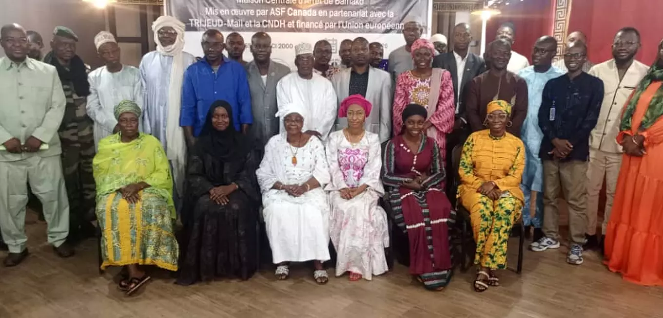 Amélioration des conditions de détention à la Maison centrale d’arrêt de Bamako : Avocats Sans Frontières-Canada et partenaires lancent le projet « Passerelle »