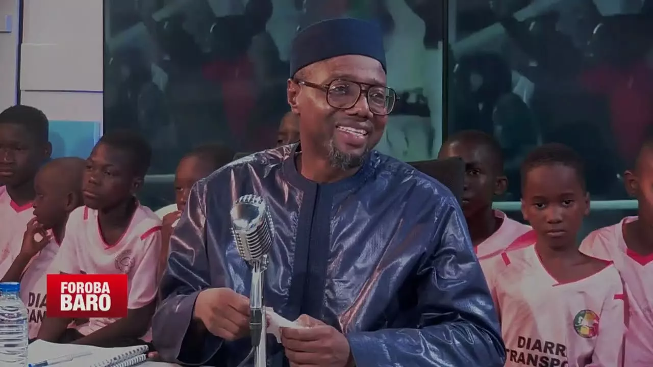 FOROBA BARO AVEC L’UNIQUE CANDIDAT À LA PRÉSIDENCE DE LA FEMAFOOT MAHAZOU BABA CISSET