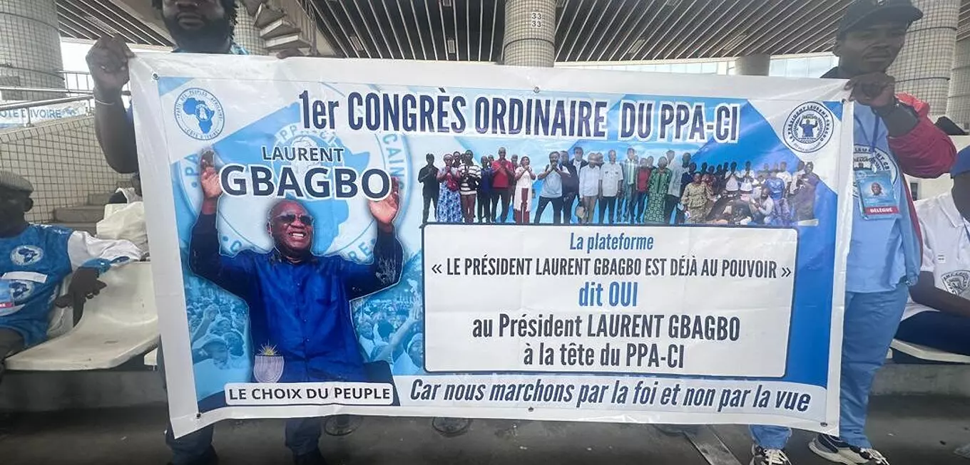 Côte d’Ivoire : Le parti de Laurent Gbagbo affiche son soutien à l’AES