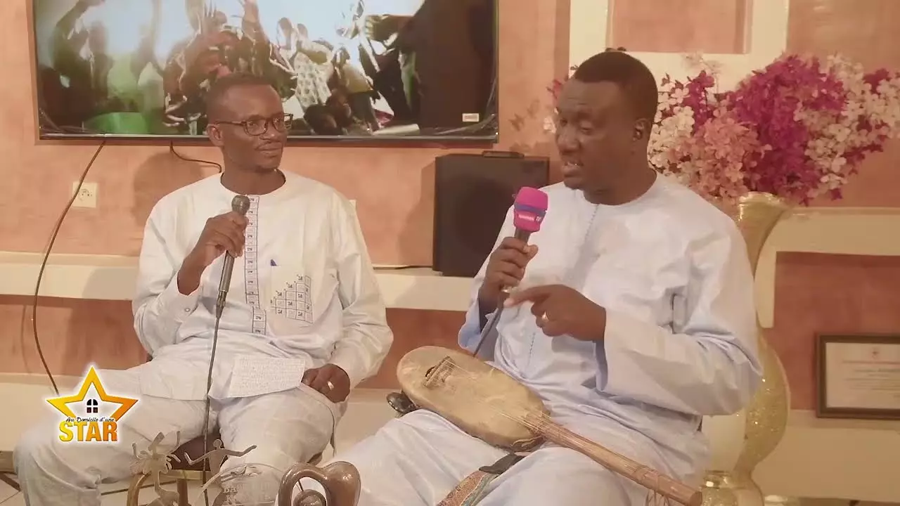 BASSEKOU KOUYATE ET SA FEMME REÇOIVENT L'EQUIPE DE BAD