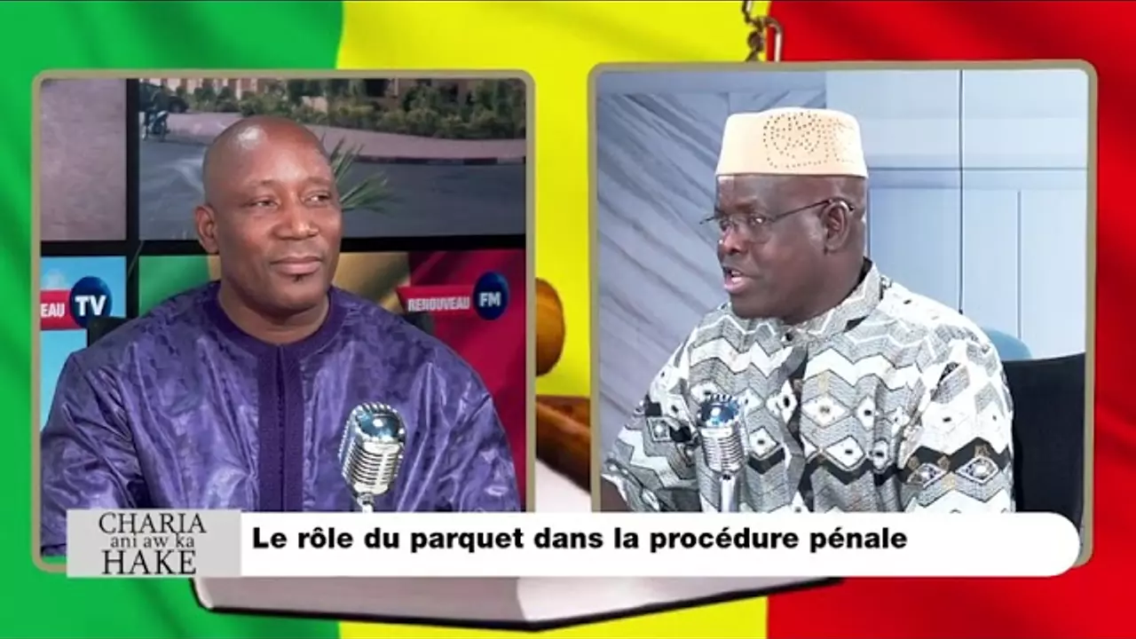 CHARIA ANI AW KA HAKHE PARLE DU ROLE DE PARQUET DANS LA PROCEDURE PENALE