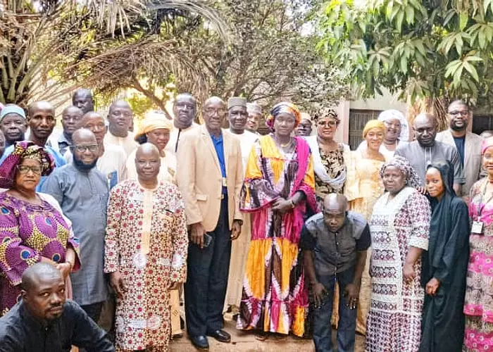 Académie d’enseignement Bamako-Rive Droite : Le personnel présente ses vœux de nouvel An à la Directrice