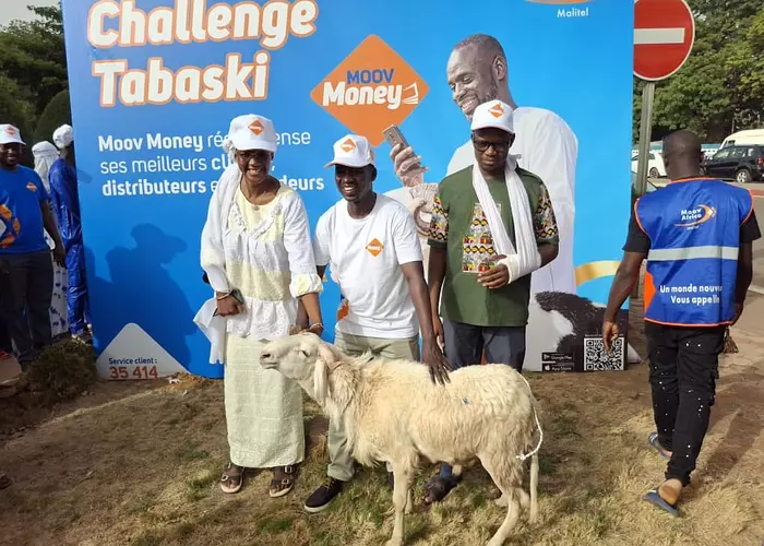 Challenge Tabaski 2026 : Moov Money récompense ses meilleurs clients et distributeurs