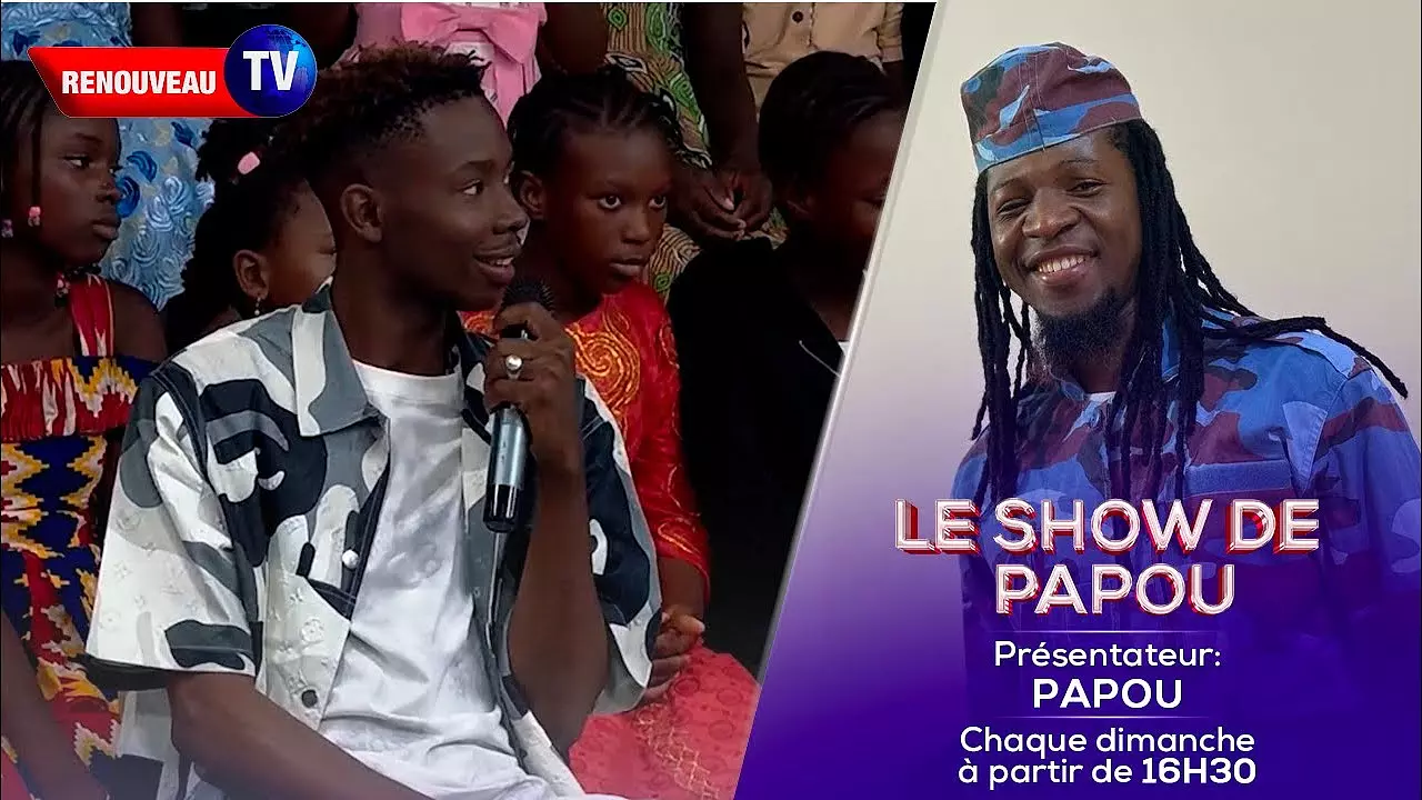 PAPOU SHOW AVEC L’ARTISTE ESCOP